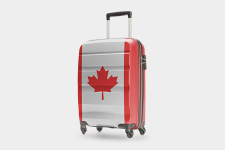 canada suitcase