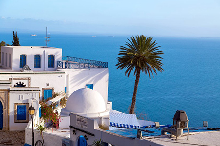 Sidi bou said, tunis, tunisia