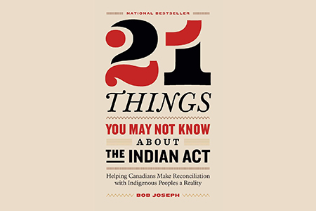 book cover - 21 Things You May Not Know about the Indian Act