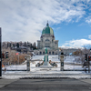 Saint Joseph Oratory with snow - Montreal, Quebec, Canada