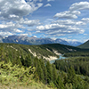 Mountain and lake in Banff