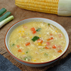 corn and chicken soup- healthy food style
