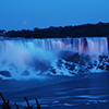 niagara falls at night