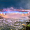 Horseshoe Falls, also known as Canadian Falls at Niagara Falls. View from Canada