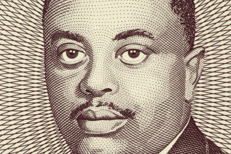 Prince Louis Rwagasore (1932-1961) on 100 Francs 2010 Banknote from Burundi. Burundi's national and 