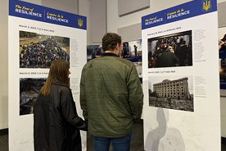 Ukraine War Photo Exhibition at London, Ontario