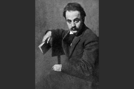 Kahlil Gibran, Photograph, Al-Funoon, 1, No. 1 (April 1913)