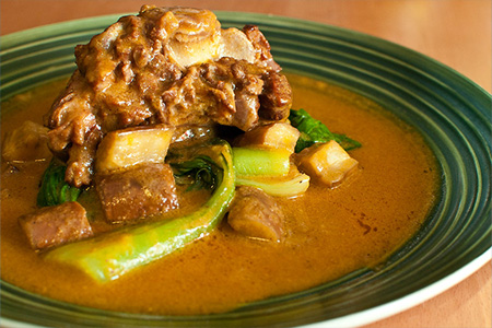 Bowl of traditional Kare Kare