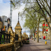 Ottawa, Canada - May 15, 2017. Walking street of old town in Ottawa, Canada. Queen Victoria chose Ot