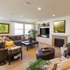 Beautiful Open Concept Interior Living Room of House