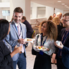 Delegates Networking During Conference