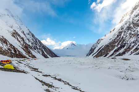 K2 mountain peak, second highest mountain in the world, K2 trek, Pakistan, Asia