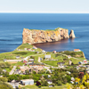 Nice Famous Rocher Perce rock in Gaspe