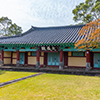 Jeongeui confucian school at Seongeup folk village at Jeju island, Republic of Korea