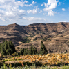 Landscape in Gheralta in Tigray, Northern Ethiopia, Africa