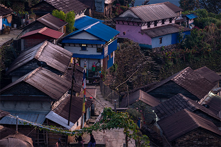 a view of a street in Somalia