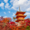 Kiyomizu-dera Temple in Kyoto, Japan.