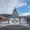 Saint Joseph Oratory with snow - Montreal, Quebec, Canada