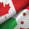 canada and burundi flag