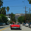 Red Car on the Road, Los Angeles, United States