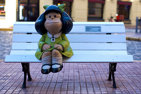 statue in Buenos Aires