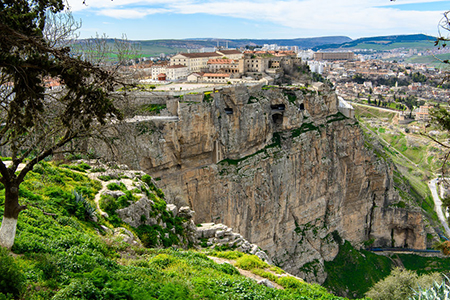 Old town of Constantine, the capital of Constantina Province, north-eastern Algeria