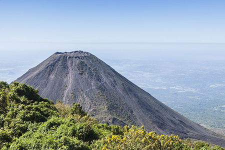 Izalco Volcano in Cerro Verde National Park. Santa Ana, El Salvador.