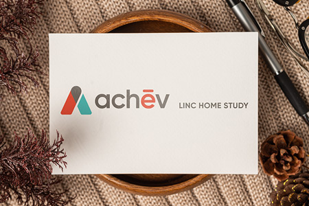 LINC Home Study logo on postcard and stationery