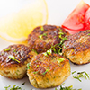 Crab Cakes - similar appearance to Piyaju